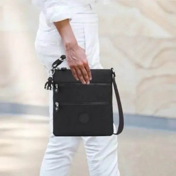 NEW Kipling Keiko Mini Crossbody Bag Purse Black Noir - Picture 3 of 4